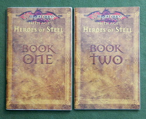 Image for BOOK ONE & TWO: Heroes of Steel (Dragonlance, 5th Age)