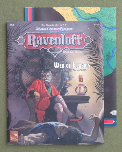 Image for Web of Illusion (Advanced Dungeons & Dragons: Ravenloft Module RM3)
