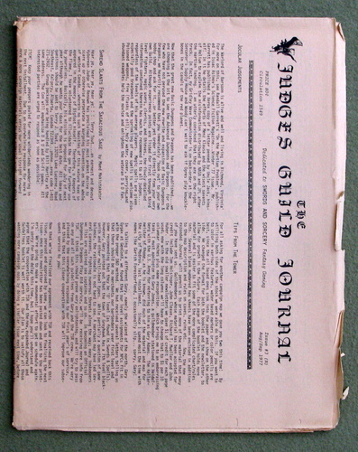 Image for Judges Guild Journal: Installment N (Issue 5: Aug/Sept 1977)