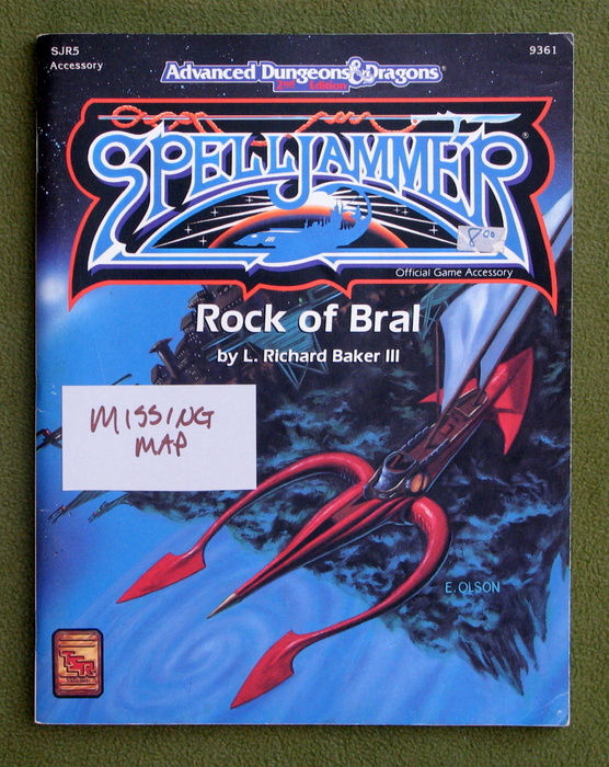 Image for Rock of Bral (Spelljammer Module SJR5) - NO MAP
