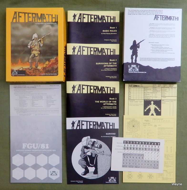 Image for Aftermath! - A Role Playing Game Set in a Post-Holocaust World - PHOENIX GAMES EDITION