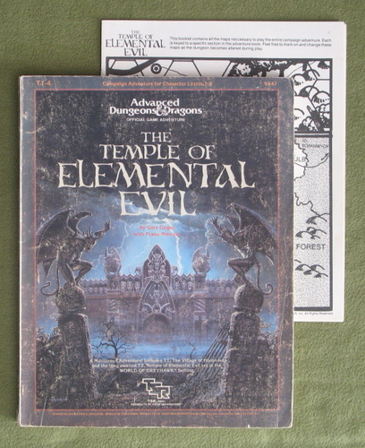 Image for Temple of Elemental Evil (AD&D Supermodule T1-4) - WORN