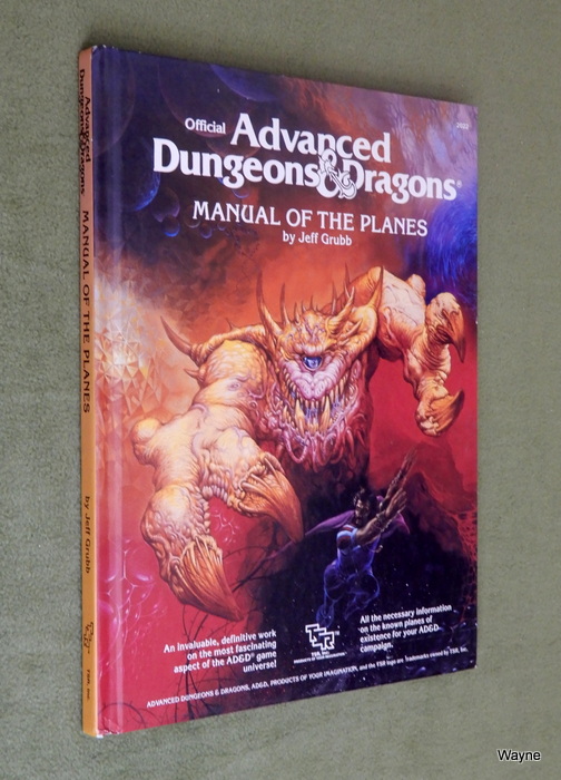 Image for Manual of the Planes (Advanced Dungeons and Dragons)