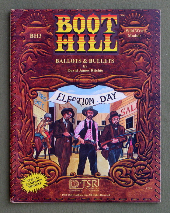 Ballots and Bullets (Boot Hill RPG module BH3) Image for Ballots and Bullets (Boot Hill RPG module BH3)