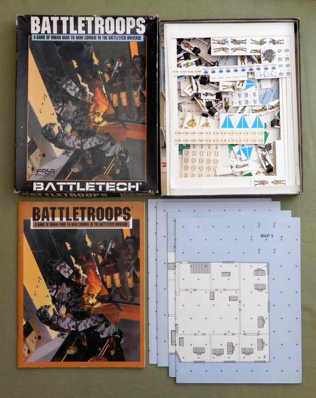 Image for Battletroops: A Game of Urban Man-to-Man Combat in the Battletech Universe - PLAY SET