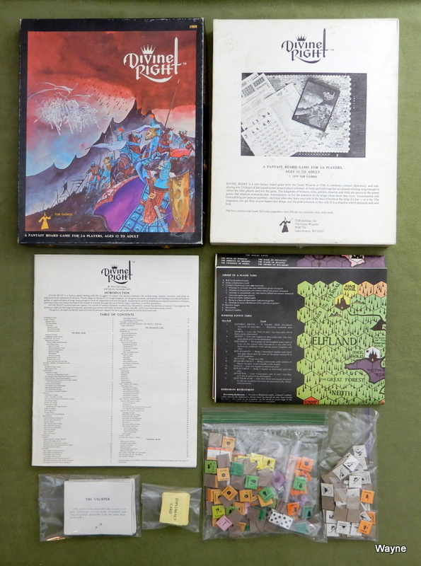 Image for Divine Right: A Fantasy Board Game