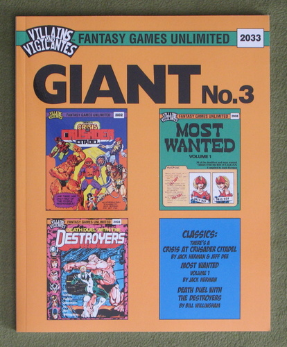 Image for Villains and Vigilantes: Giant No. 3