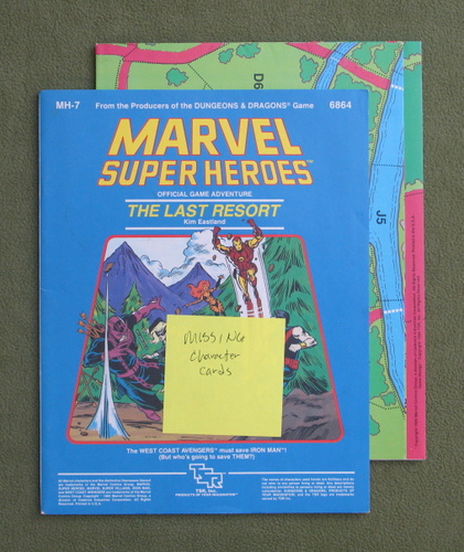 Image for Last Resort (Marvel Super Heroes MH7) - MISSING CHARACTER CARDS