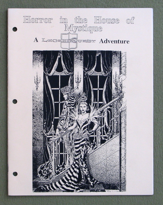 Image for Horror in the House of Mystique (LegendQuest Adventure)