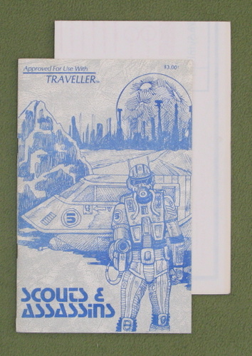 Image for Scouts & Assassins (Traveller RPG) - RARE EARLY PRINT