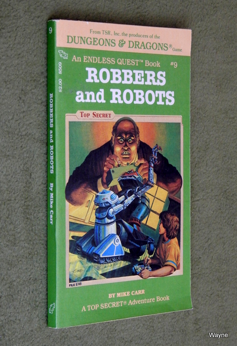 Image for Robbers and Robots (Endless Quest Book 9: Top Secret)