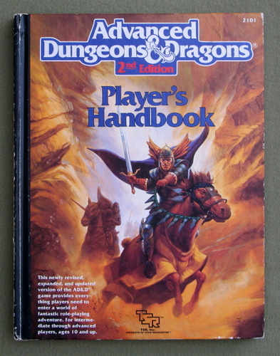 Image for Player's Handbook (Advanced Dungeons & Dragons, 2nd Edition) - PLAY COPY