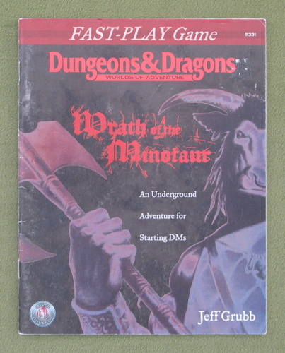Image for Wrath of the Minotaur (Dungeons & Dragons Fast-Play Game)
