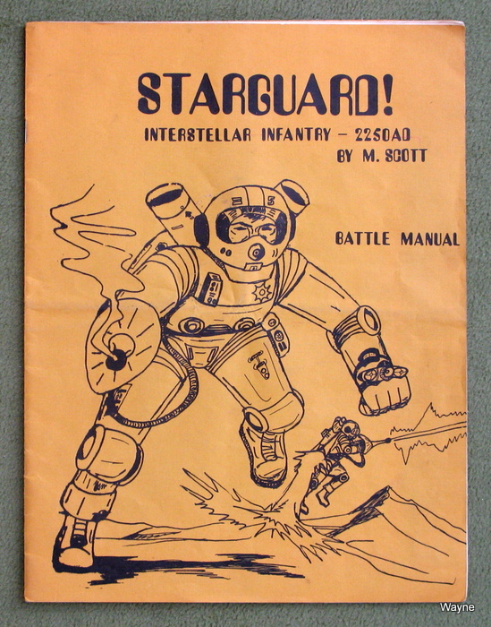 Image for Starguard! - Interstellar Infantry - 2250AD - Battle Manual (1st Edition)