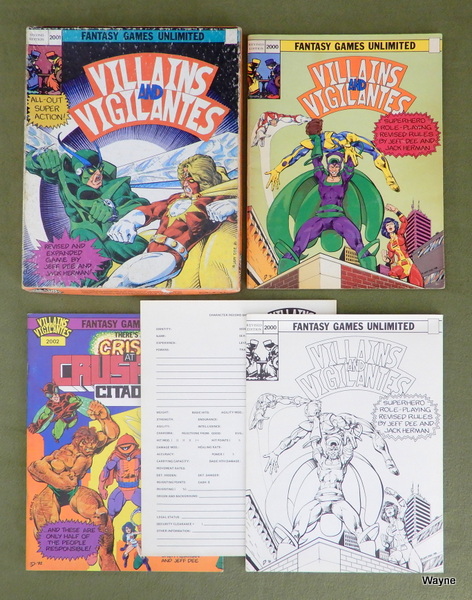 Image for Villains & Vigilantes (Revised Edition)