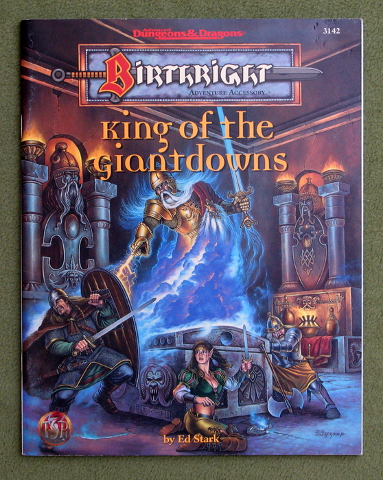 Image for King of the Giantdowns (Advanced Dungeons & Dragons : Birthright Adventure Accessory)