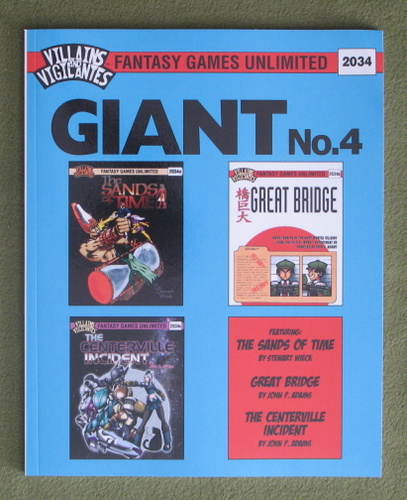 Image for Villains and Vigilantes: Giant No. 4