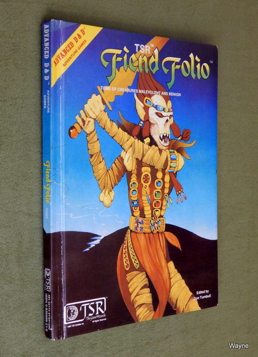Fiend Folio: Tome of Creatures Malevolent and Benign (Advanced Dungeons and Dragons) - PLAY COPY Image for Fiend Folio: Tome of Creatures Malevolent and Benign (Advanced Dungeons and Dragons) - PLAY COPY
