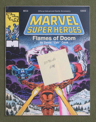 Image for Flames of Doom (Marvel Super Heroes MX4) - NO MAP
