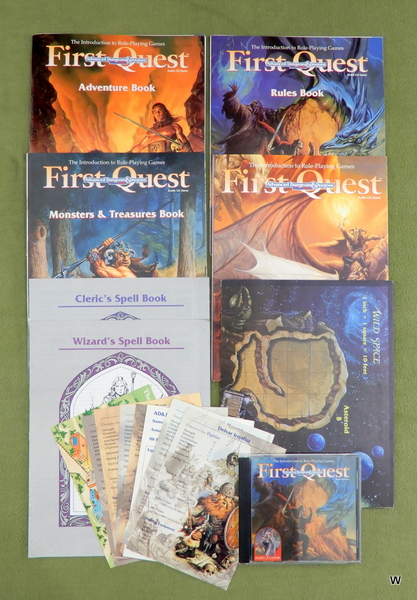Image for First Quest: Introduction to AD&D, 2nd Editon - NO BOX OR FIGURES