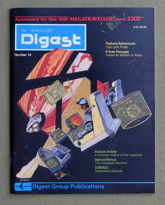 Image for Travellers' Digest, Issue 18 (Traveller RPG)