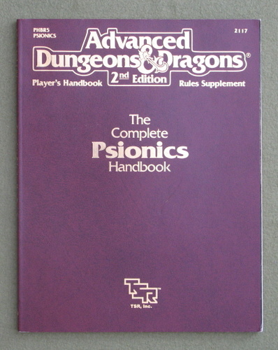 Image for Complete Psionics Handbook (Advanced Dungeons & Dragons Rules Supplement PHBR5)