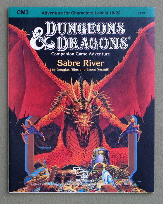 Image for Sabre River (Dungeons & Dragons Module CM3)
