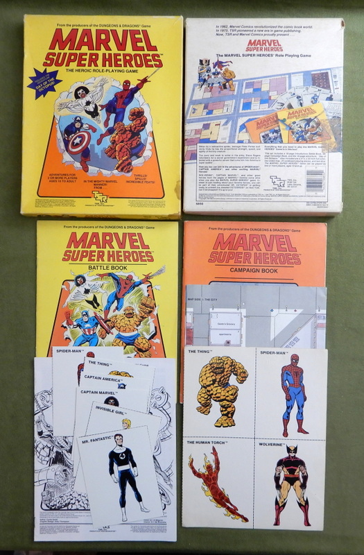 Image for Marvel Super Heroes: The Heroic Roleplaying Game - INCOMPLETE