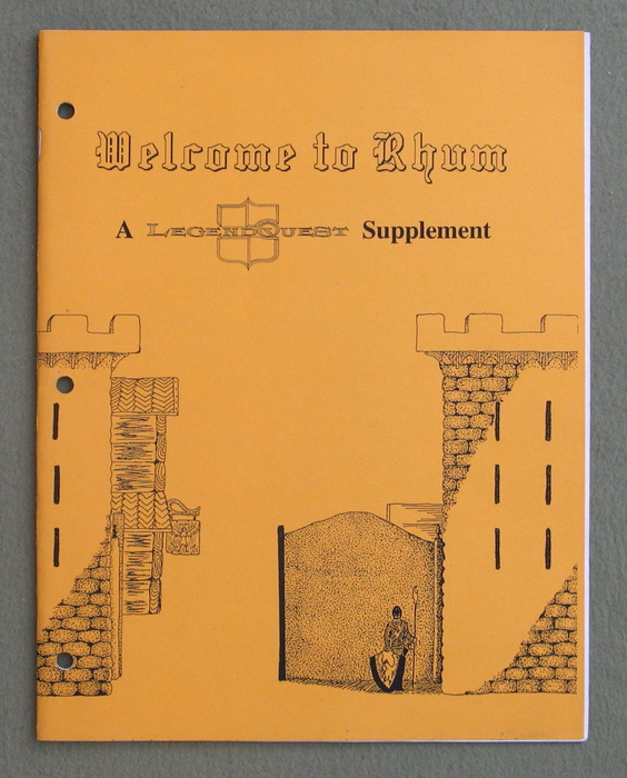 Image for Welcome to Rhum (LegendQuest Supplement)