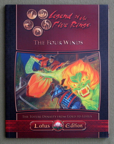 Image for The Four Winds: The Toturi Dynasty from Gold to Lotus (Legend of the Five Rings)