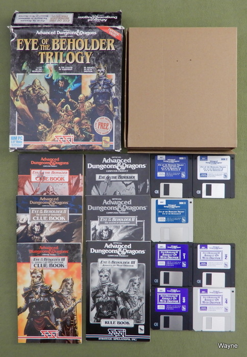 Image for Eye of the Beholder Trilogy (AD&D: IBM PC Computer Game 3.5" Disks)