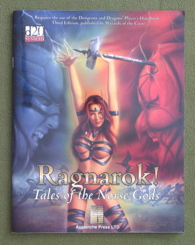 Image for Ragnarok! Tales of The Norse Gods (D20 system)