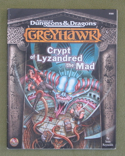 Image for Crypt of Lyzandred the Mad (Advanced Dungeons & Dragons: Greyhawk)