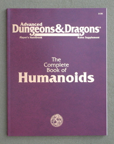 Image for Complete Book of Humanoids (Advanced Dungeons & Dragons, Player's Handbook Rules Supplement PHBR10)