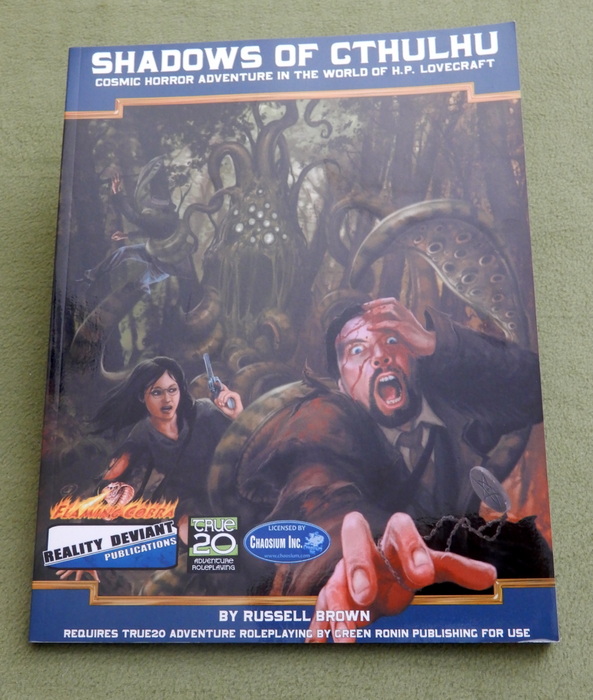 Image for Shadows of Cthulhu: Cosmic Horror Adventure in the World of H.P. Lovecraft (True20)