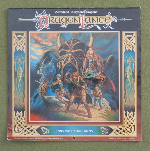 Image for 1985 Advanced Dungeons & Dragons Calendar: Dragonlance