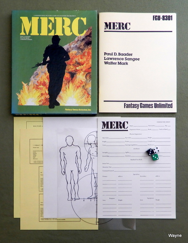 MERC: A Modern Role Playing Game of Counter Insurgency Image for MERC: A Modern Role Playing Game of Counter Insurgency