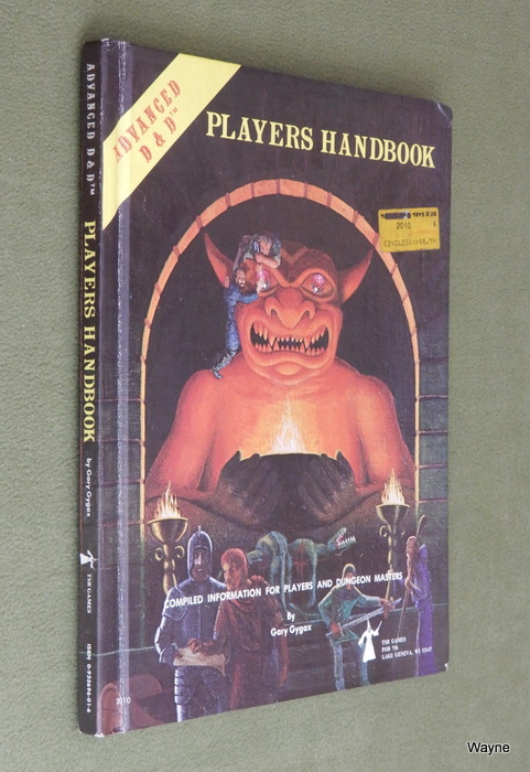 Image for Players Handbook (Advanced Dungeons & Dragons, 1st Edition)