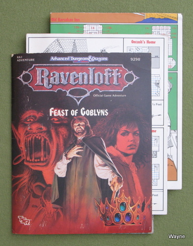 Image for Feast of Goblyns (AD&D Ravenloft RA1) - NO POSTER