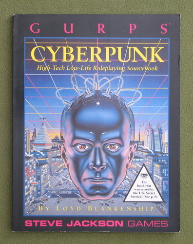 Image for GURPS Cyberpunk: High-Tech Low-Life Roleplaying