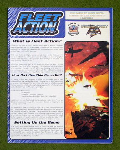 Image for Fleet Action: Introductory Demo Kit