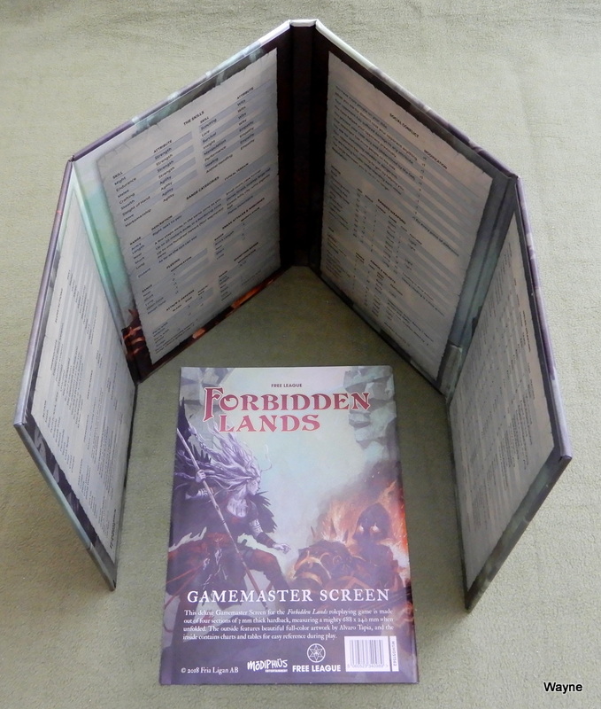Image for Gamemaster Screen (Forbidden Lands RPG)