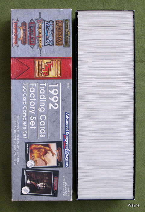 1992 Trading Cards Factory Set (Advanced Dungeons & Dragons, 2nd Edition) Image for 1992 Trading Cards Factory Set (Advanced Dungeons & Dragons, 2nd Edition)