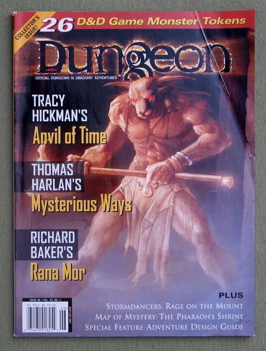 Image for Dungeon Magazine, Issue 86 - MISSING TOKEN SHEET