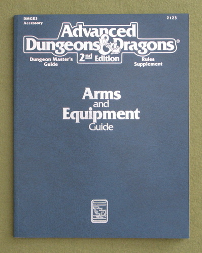 Image for Arms & Equipment Guide (Advanced Dungeons & Dragons Accessory DMGR3)