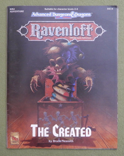 Image for The Created (Advanced Dungeons & Dragons: Ravenloft Adventure RM2)