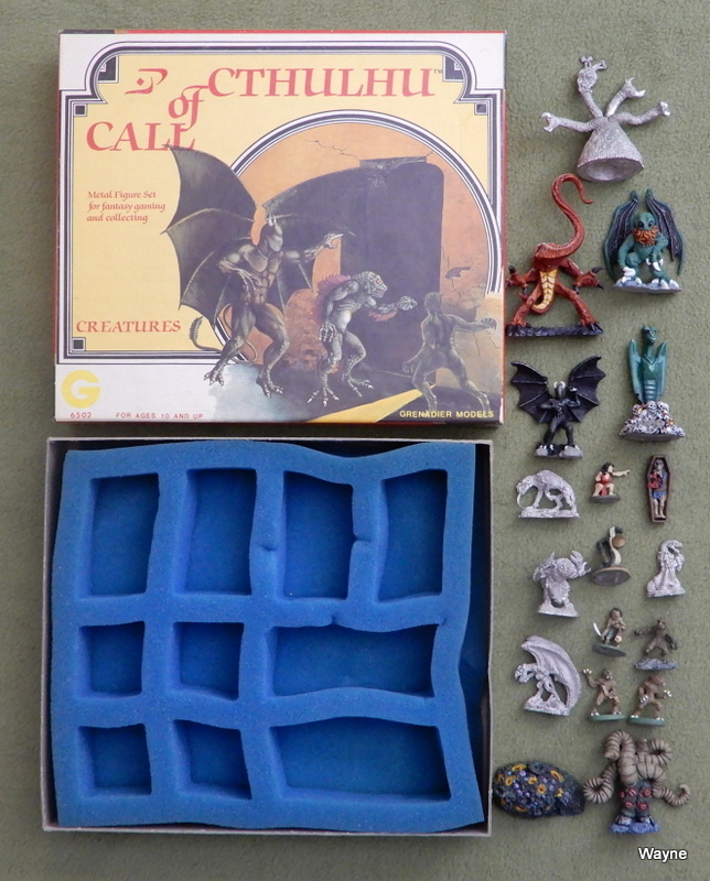 Image for Grenadier Call of Cthulhu Creatures (Metal Miniatures) + Bonus Minis!
