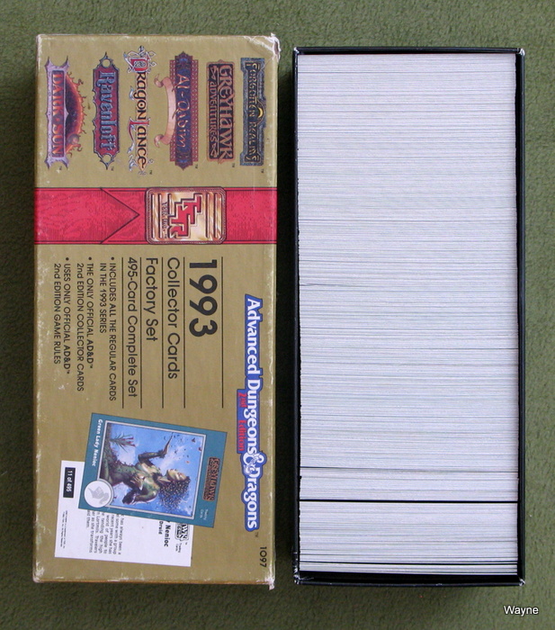 1993 Collectors Cards Factory Set (Advanced Dungeons & Dragons, 2nd Edition) Image for 1993 Collectors Cards Factory Set (Advanced Dungeons & Dragons, 2nd Edition)
