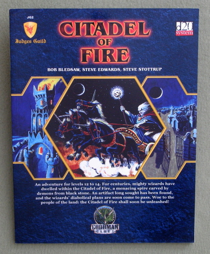 Citadel of Fire (Dungeons & Dragons d20 3.5 Fantasy Roleplaying JG2) Image for Citadel of Fire (Dungeons & Dragons d20 3.5 Fantasy Roleplaying JG2)