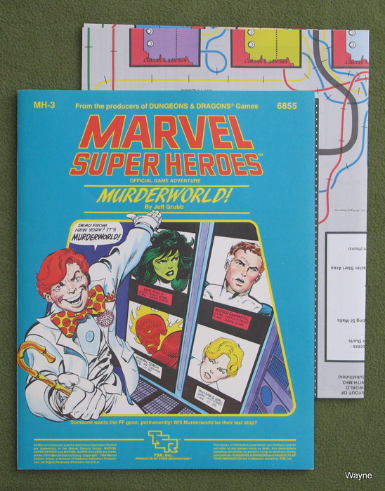 Image for Murderworld! (Marvel Super Heroes module MH3)